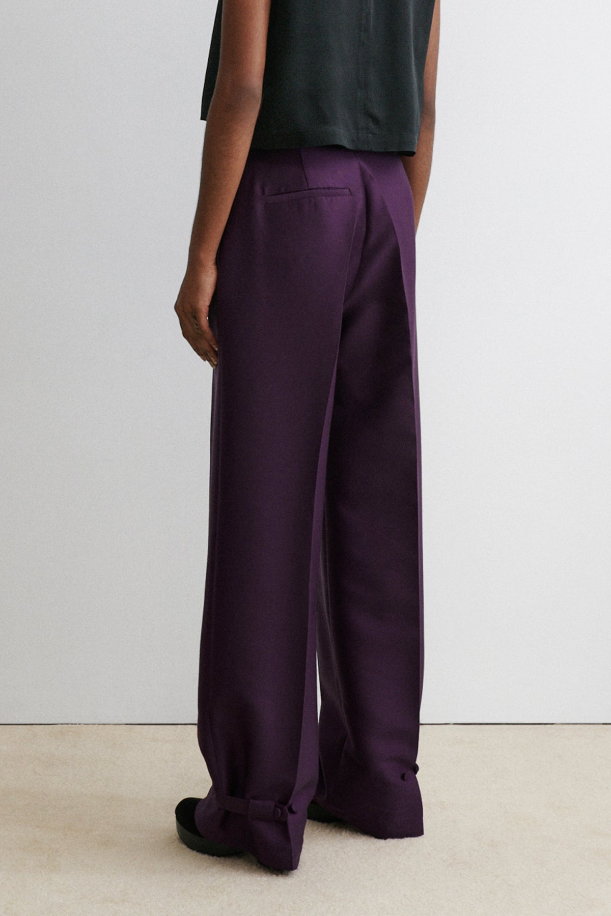 Berenson Pant Plum - Rachel Comey