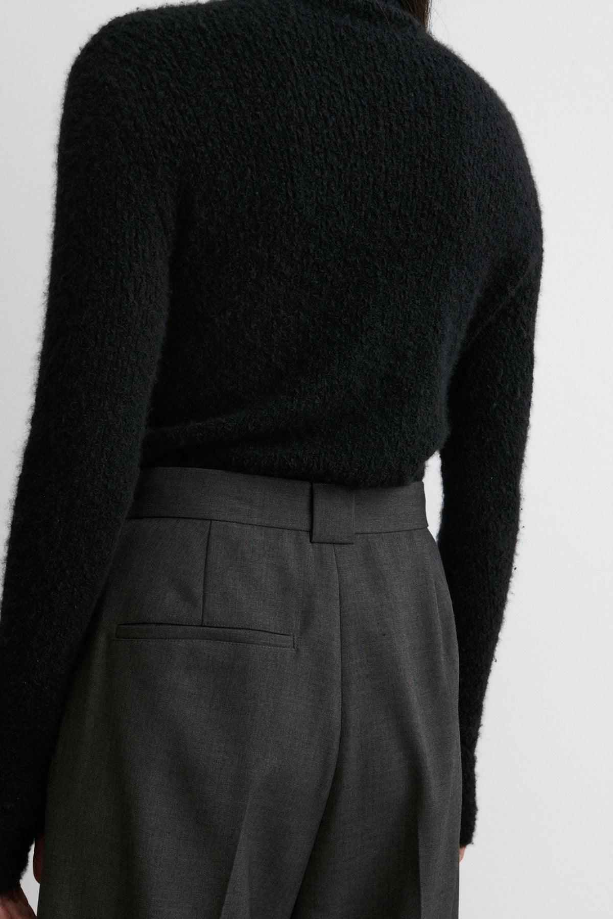 Cortex Pant Dark Grey Melange - Rachel Comey