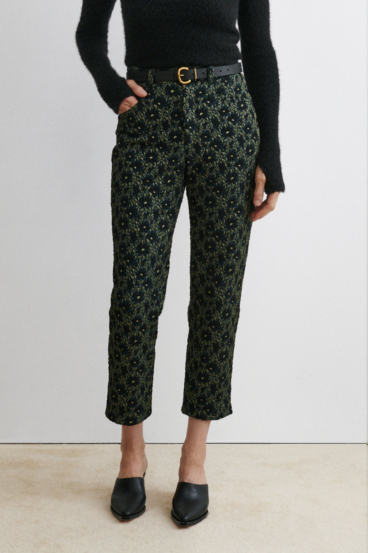 Hepburn Pant Forest - Rachel Comey