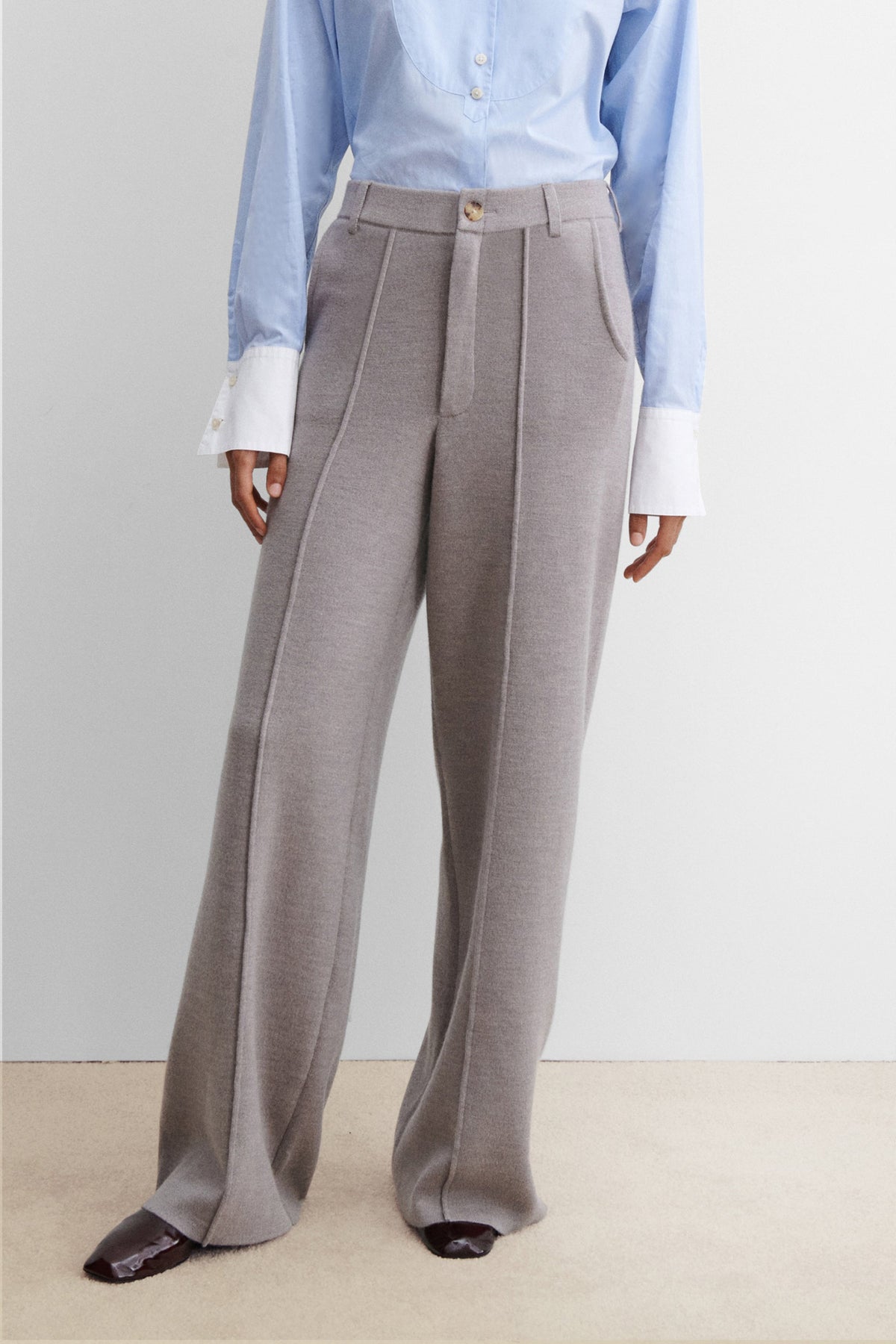 Stov Pant Taupe - Rachel Comey