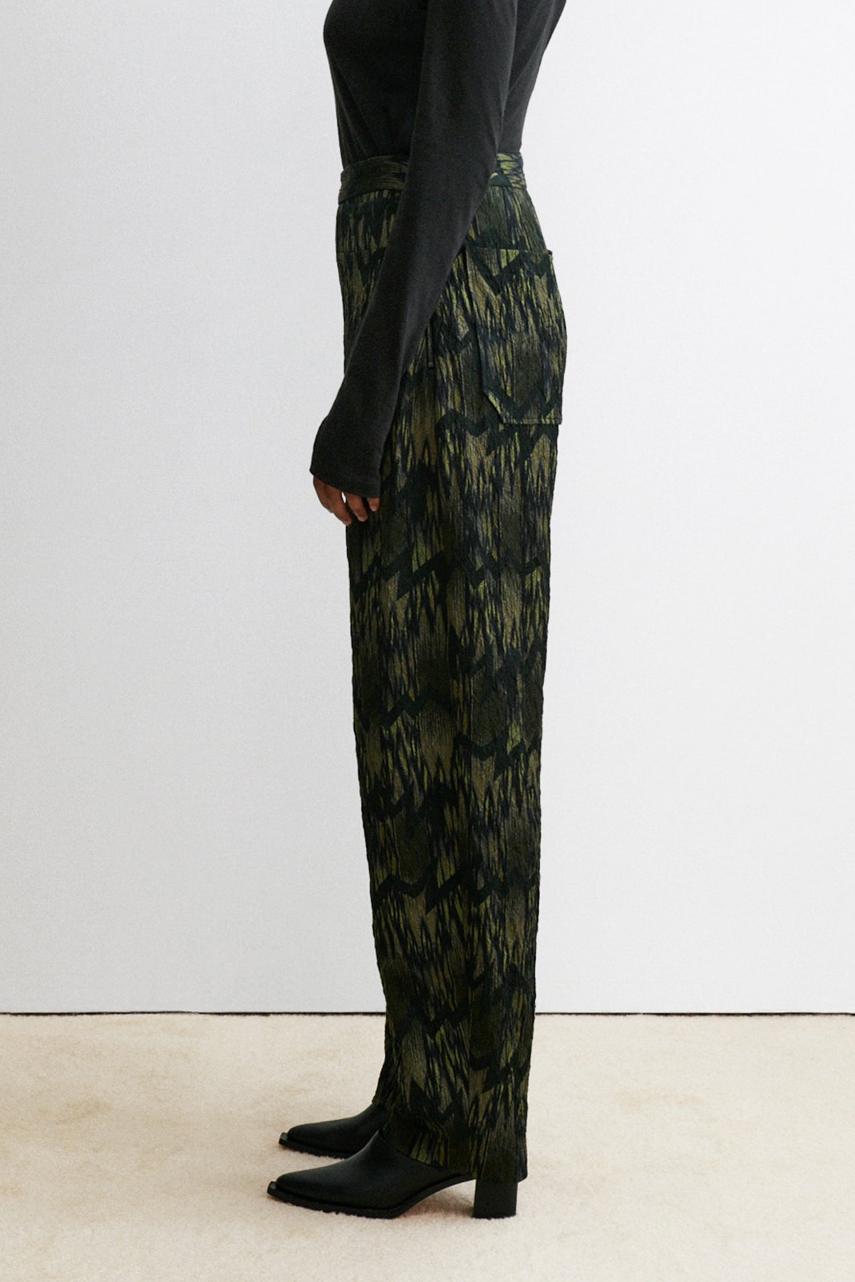 Roscow Pant Olive - Rachel Comey