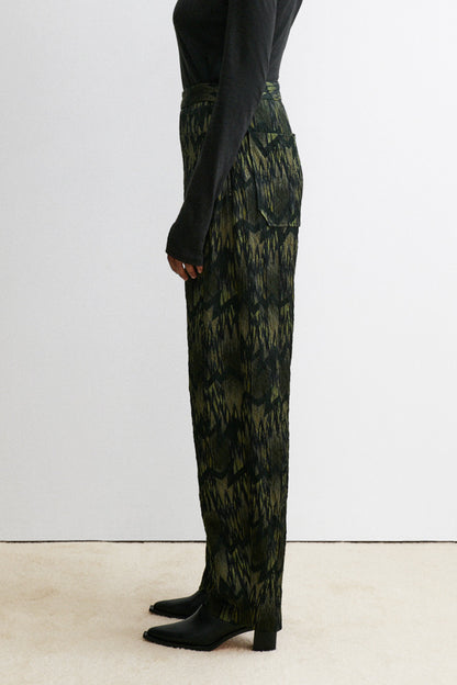 Roscow Pant Olive - Rachel Comey