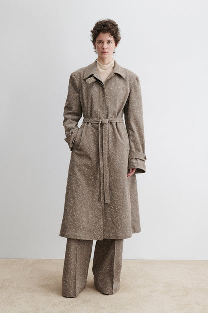 Mosey Jacket Brown Herringbone - Rachel Comey