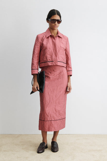 Davison Jacket Dark Pink - Rachel Comey