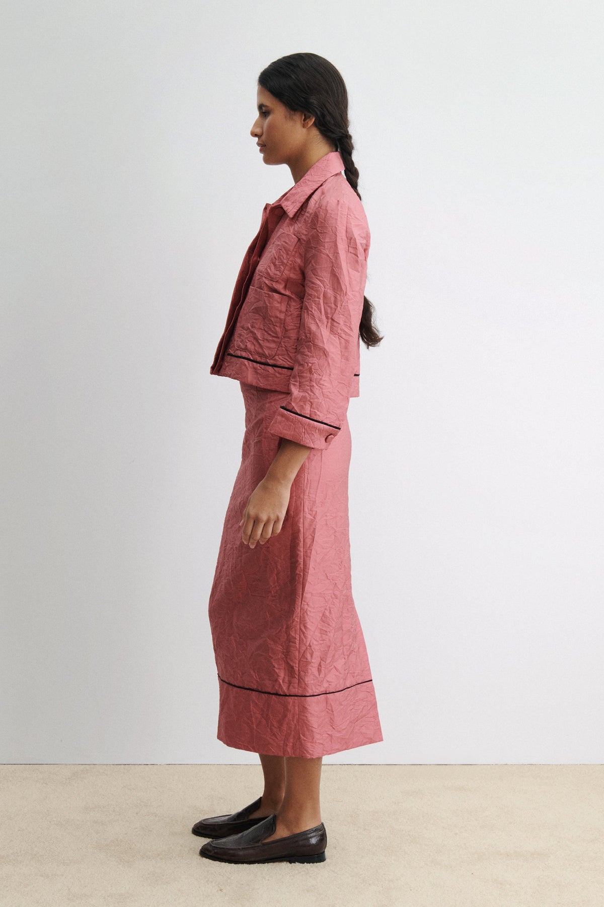 Davison Jacket Dark Pink - Rachel Comey