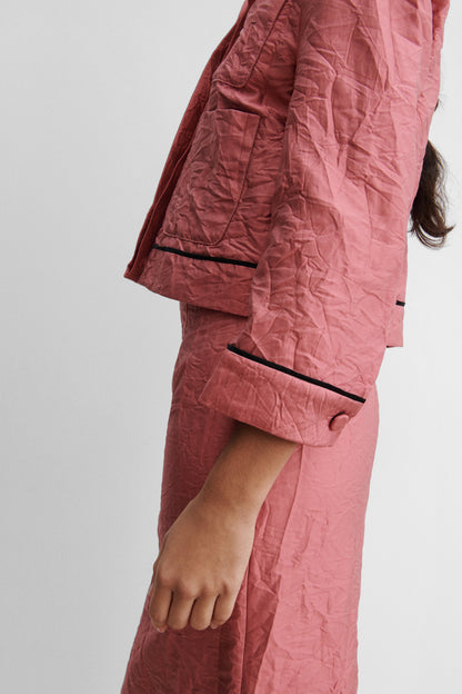 Davison Jacket Dark Pink - Rachel Comey