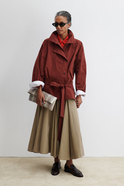 Gosland Trench Garnet - Rachel Comey