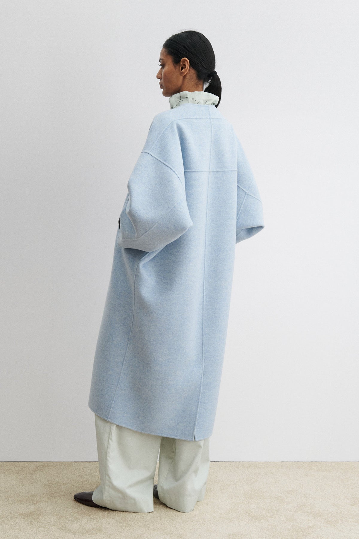 Glint Coat Light Blue - Rachel Comey