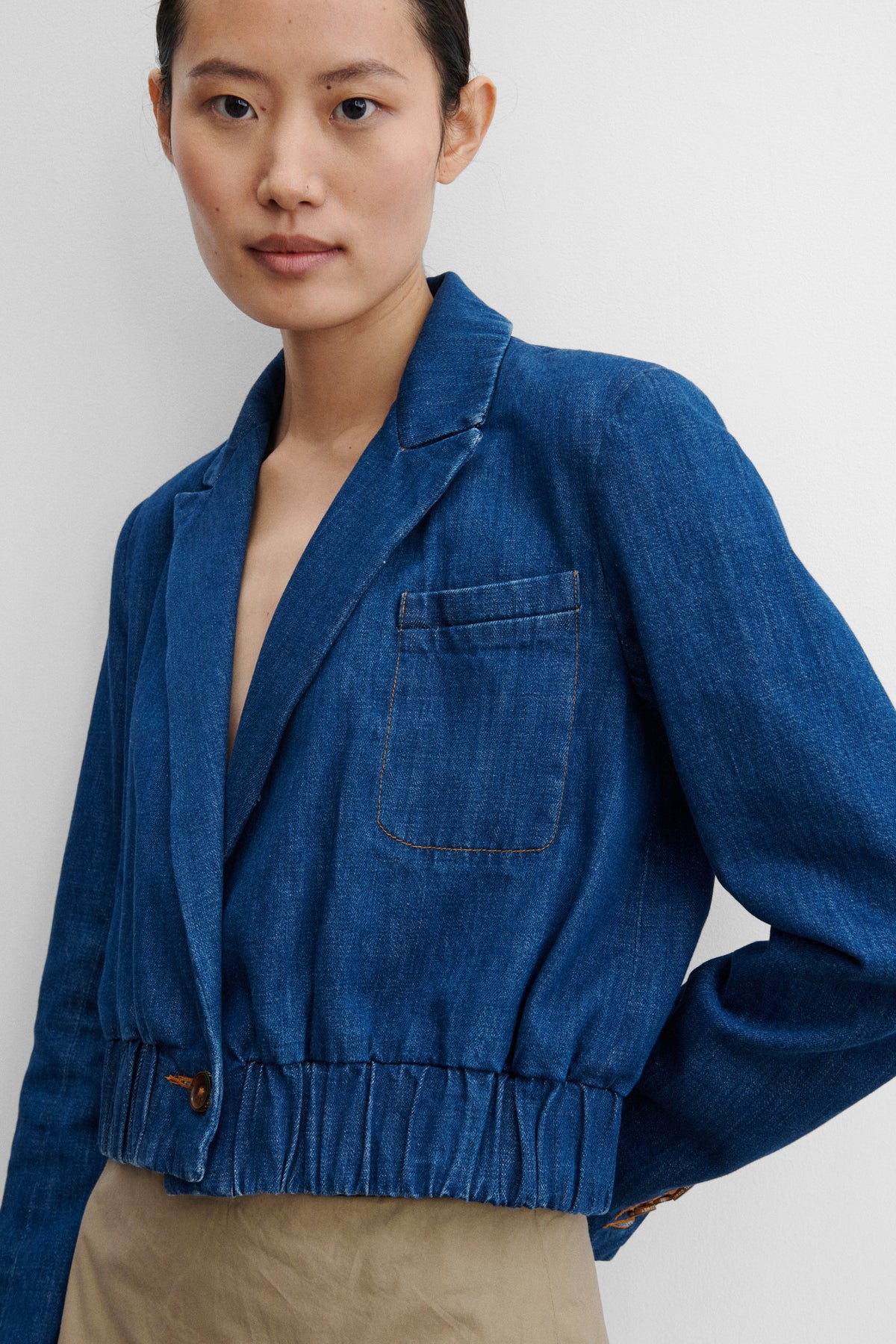 Grain Jacket Indigo - Rachel Comey