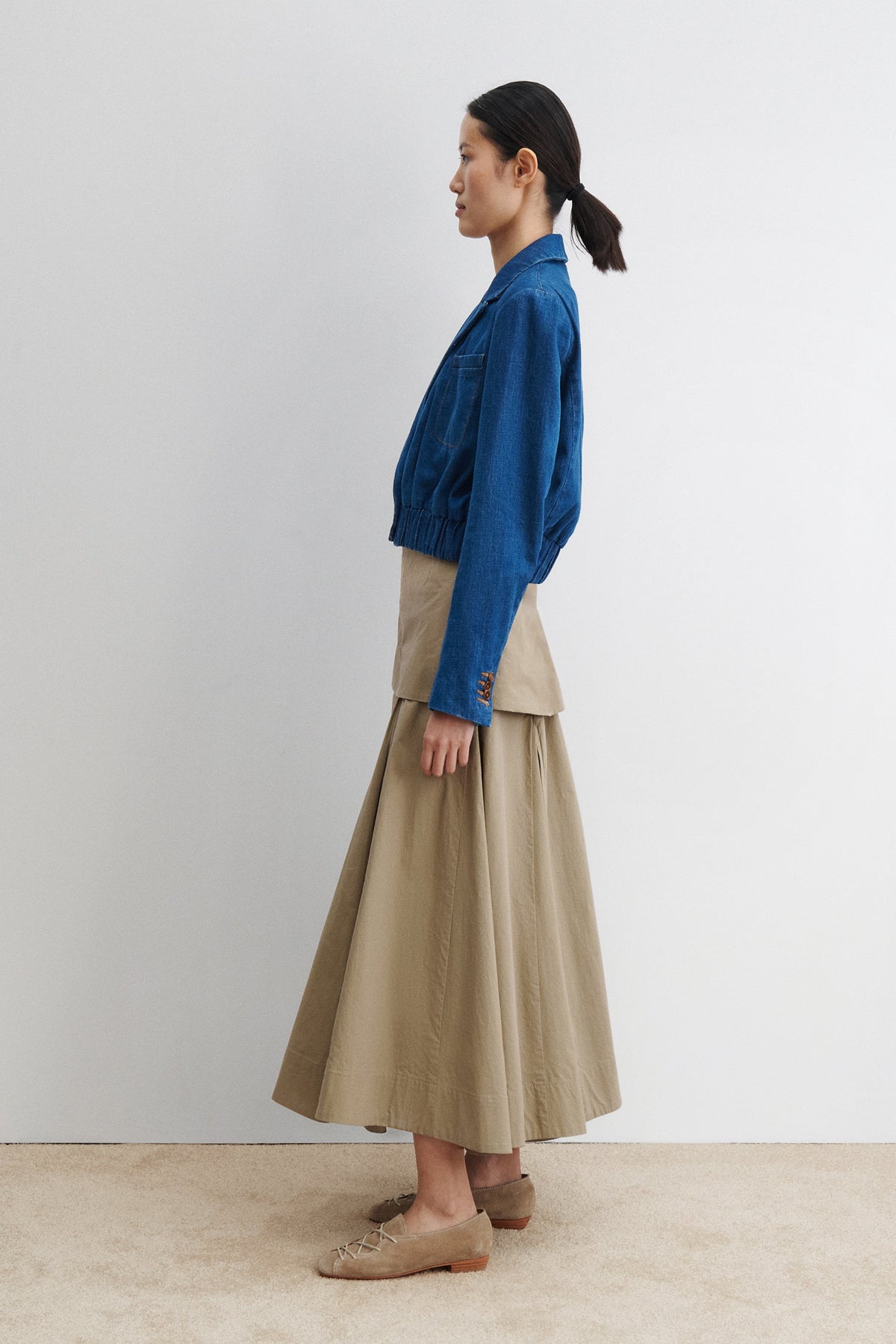 Grain Jacket Indigo - Rachel Comey