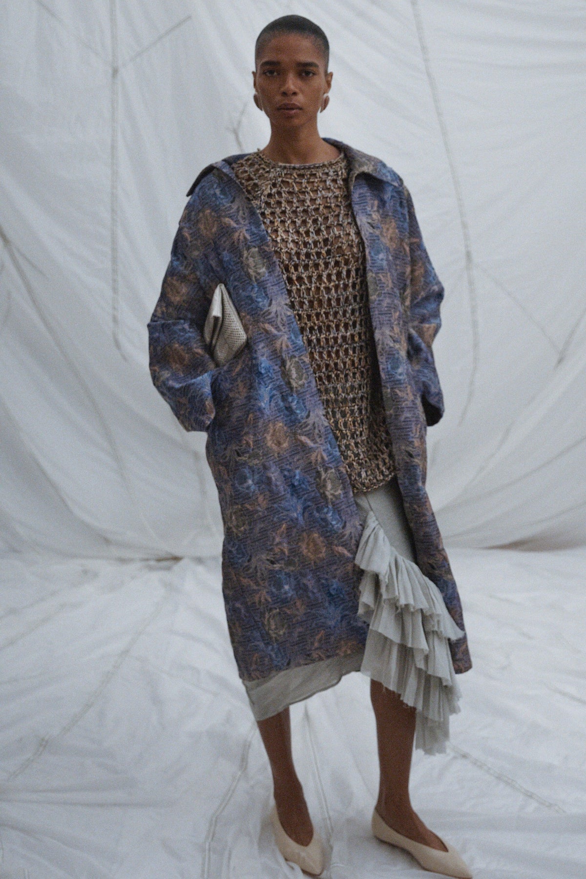 Escott Coat Blue - Rachel Comey