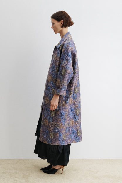 Escott Coat Blue - Rachel Comey