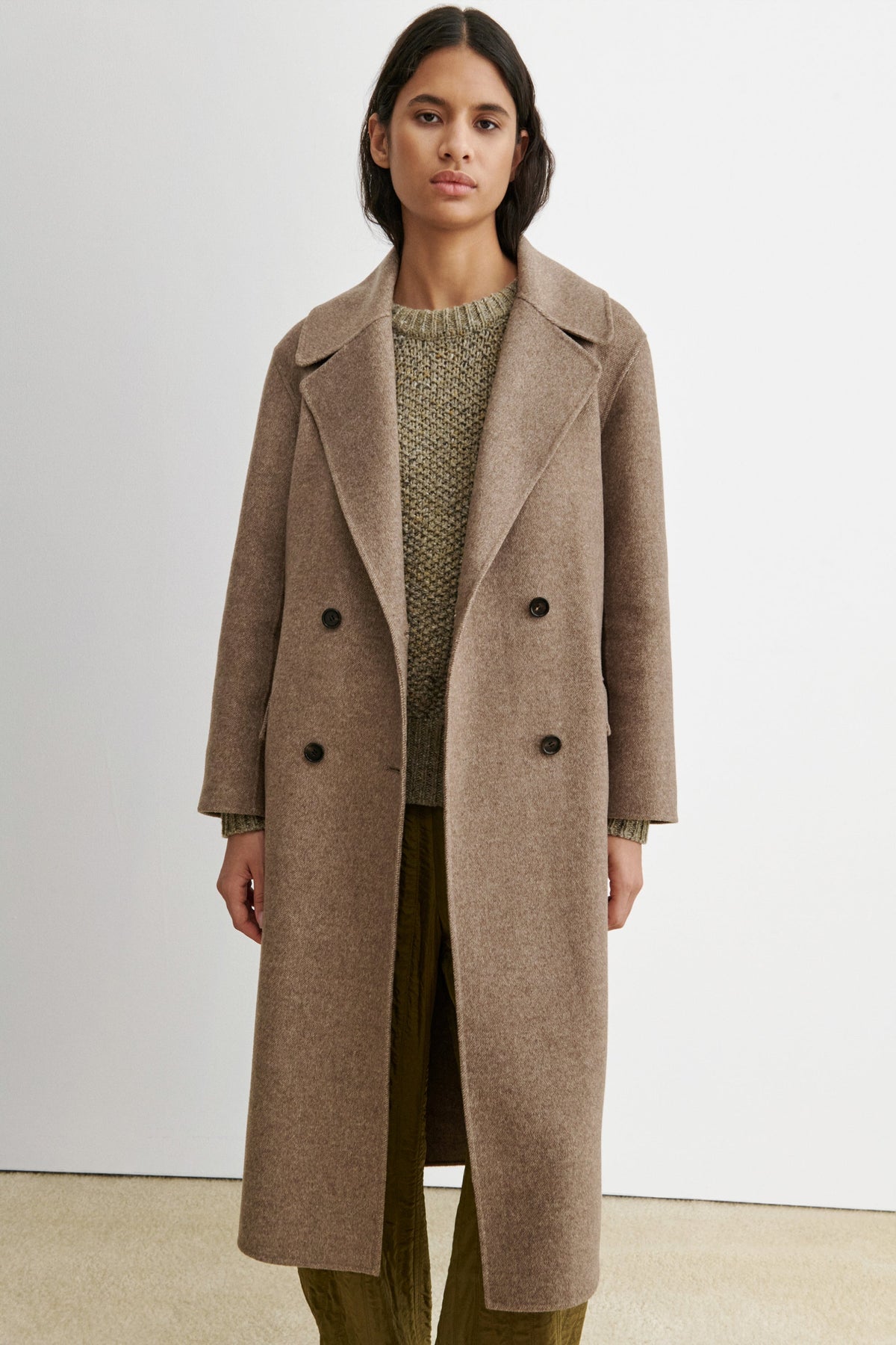 Axel Coat Light Brown - Rachel Comey