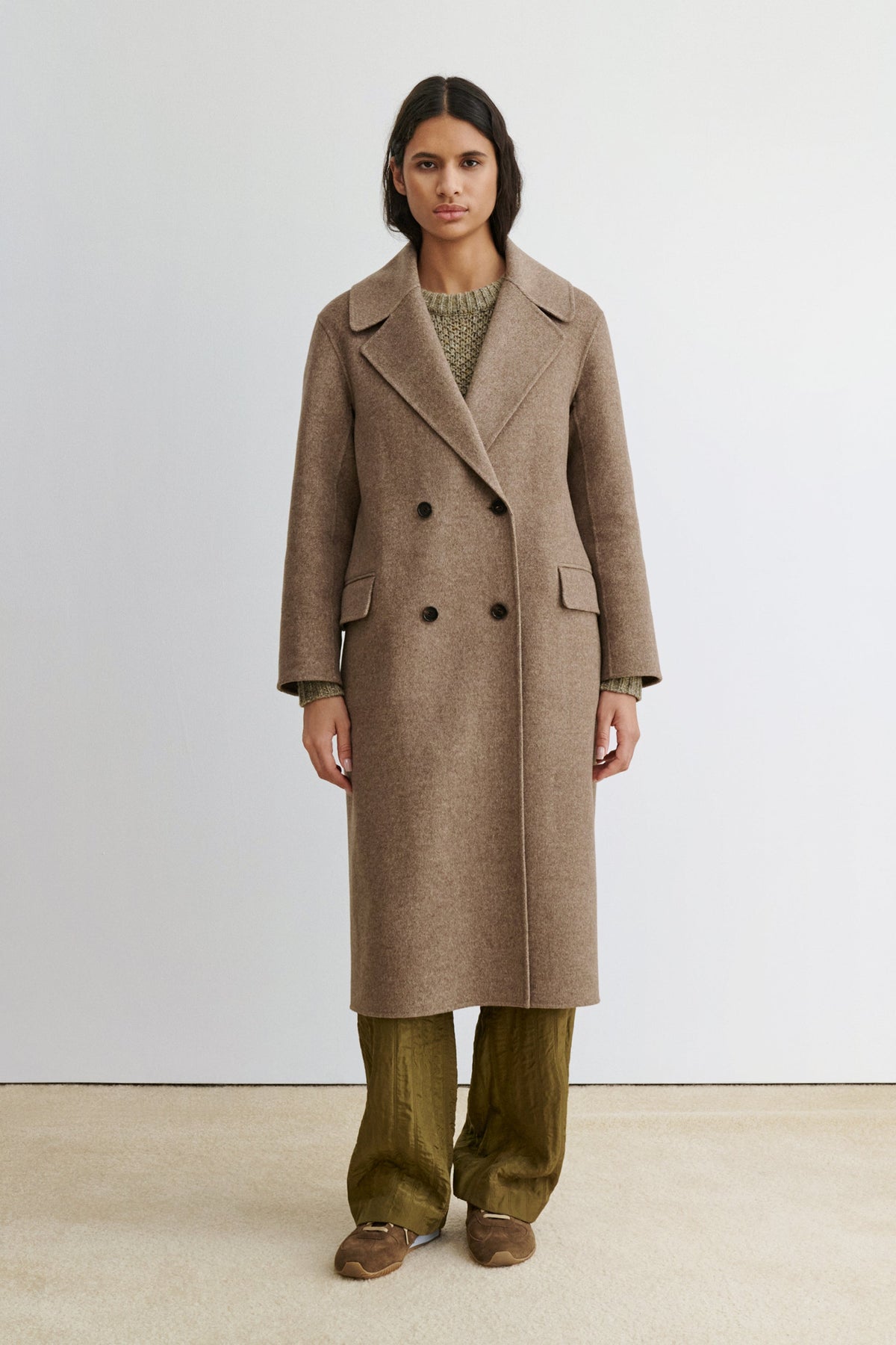 Axel Coat Light Brown - Rachel Comey