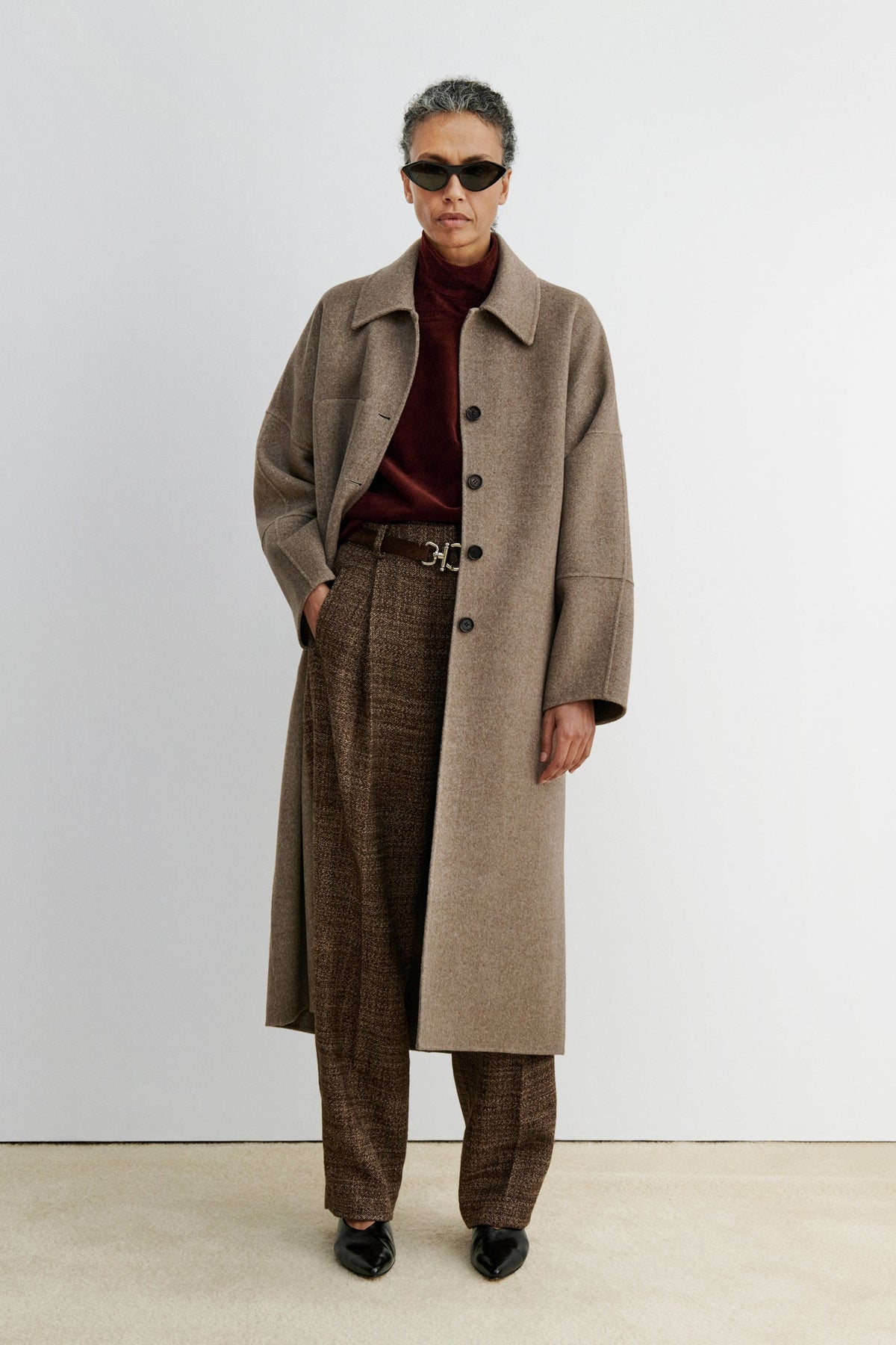 Loyle Coat Light Brown - Rachel Comey