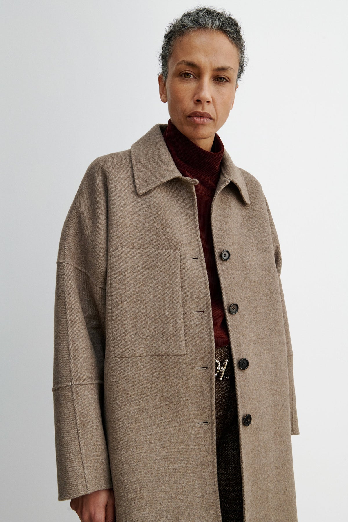 Loyle Coat Light Brown - Rachel Comey