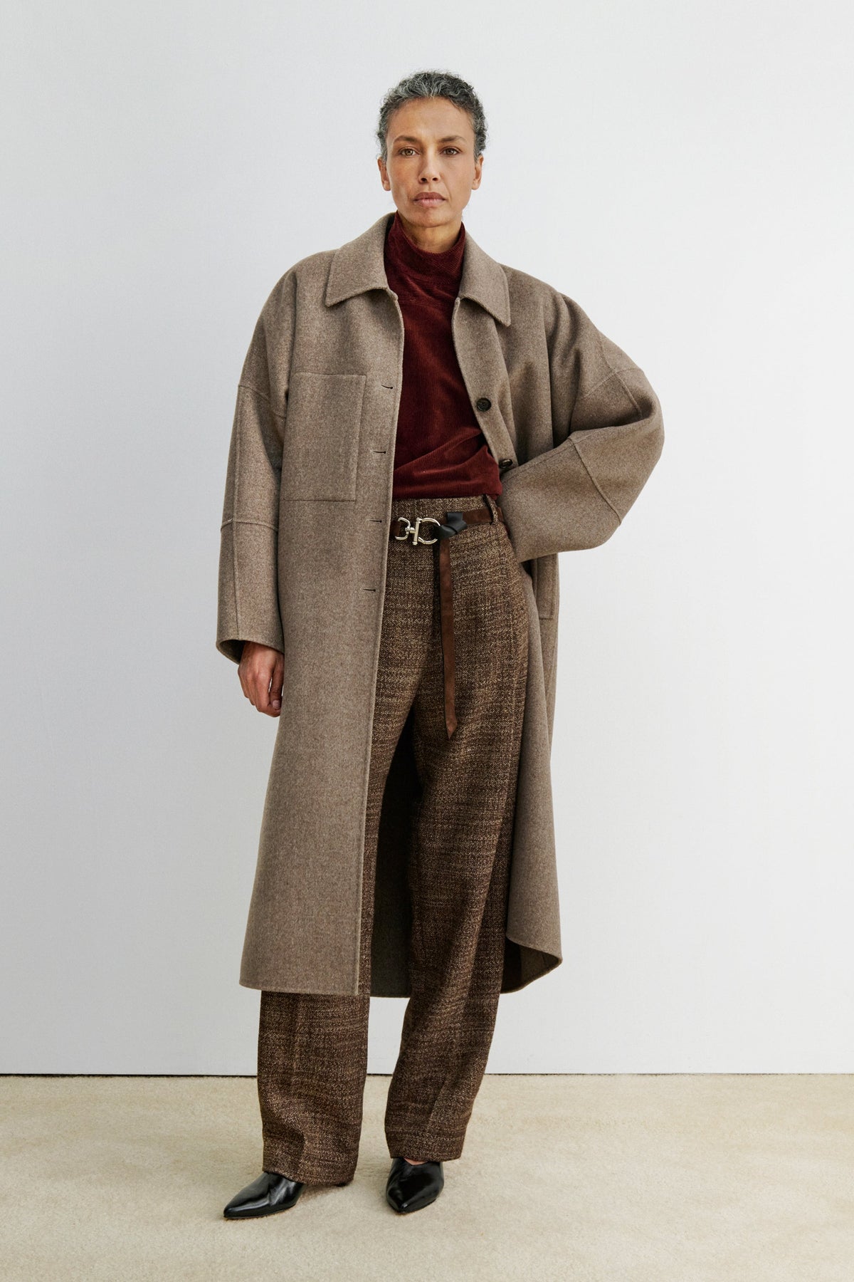Loyle Coat Light Brown - Rachel Comey
