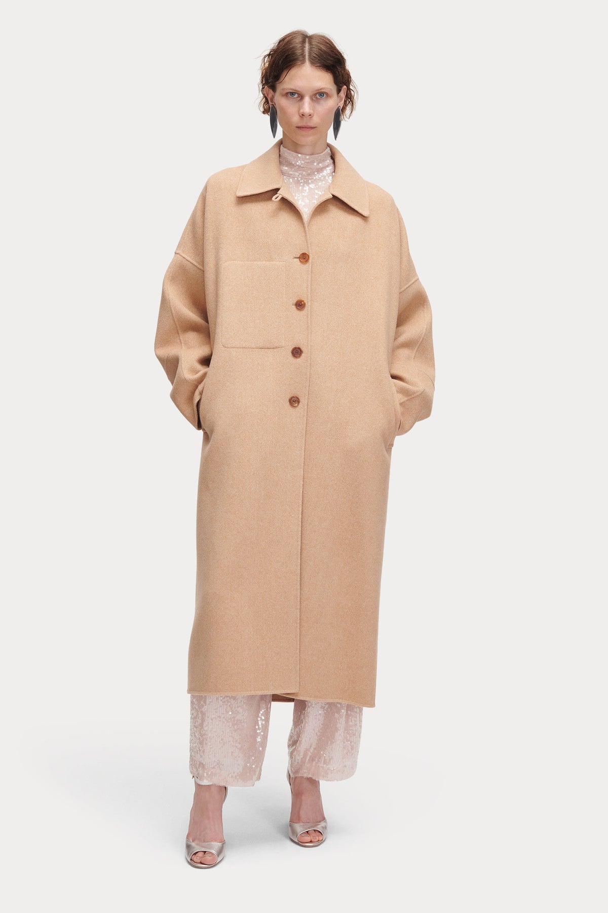 Loyle Coat Light Brown - Rachel Comey