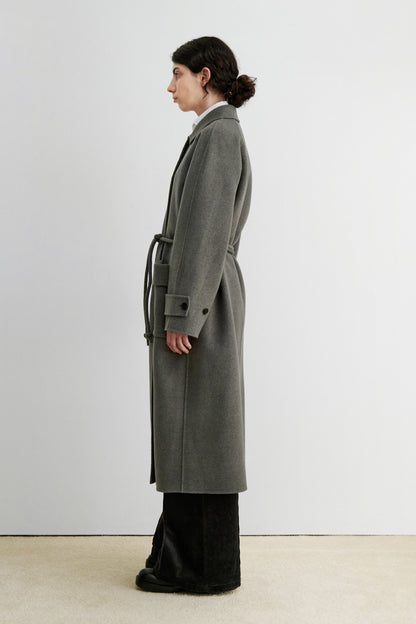 Alves Trench Brown Melange - Rachel Comey