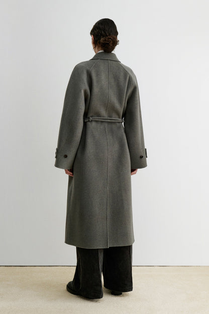 Alves Trench Brown Melange - Rachel Comey