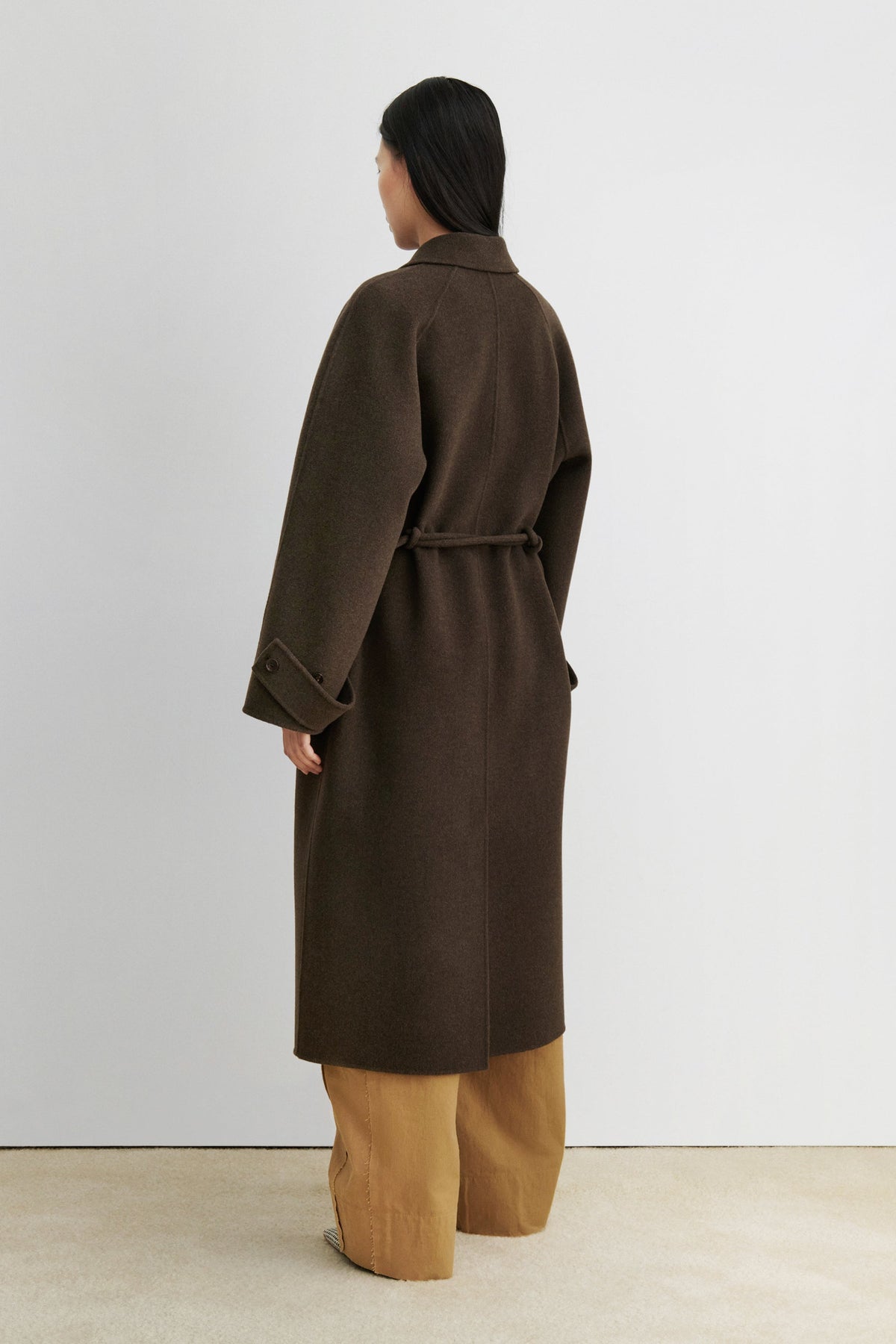 Alves Trench Brown Melange - Rachel Comey