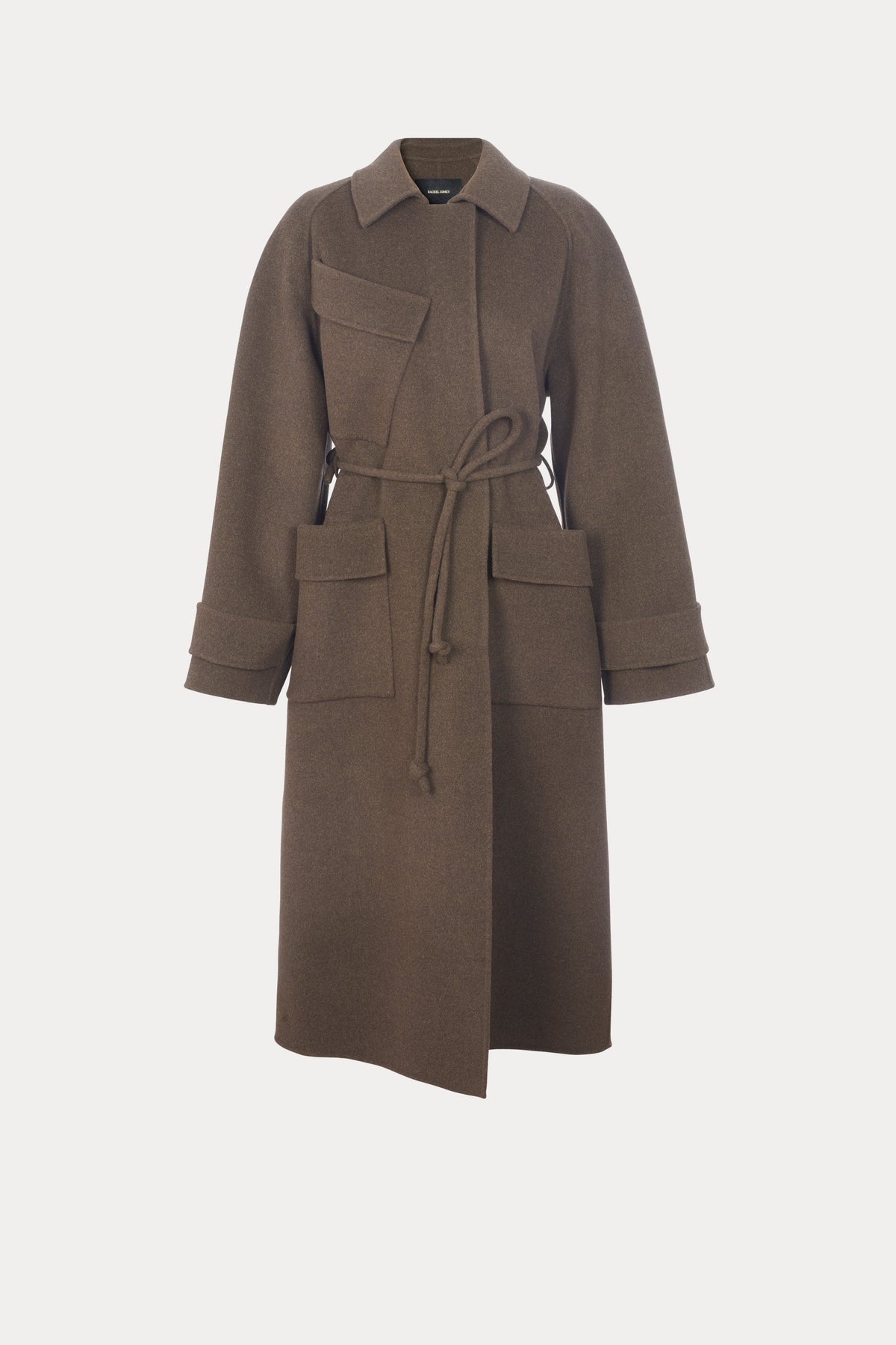 Alves Trench Brown Melange - Rachel Comey