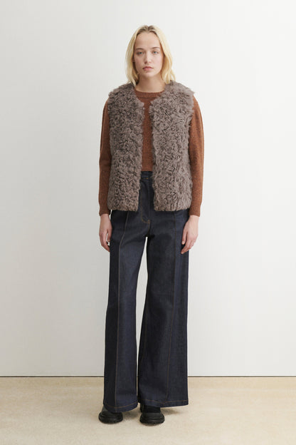 Elias Vest Grey - Rachel Comey