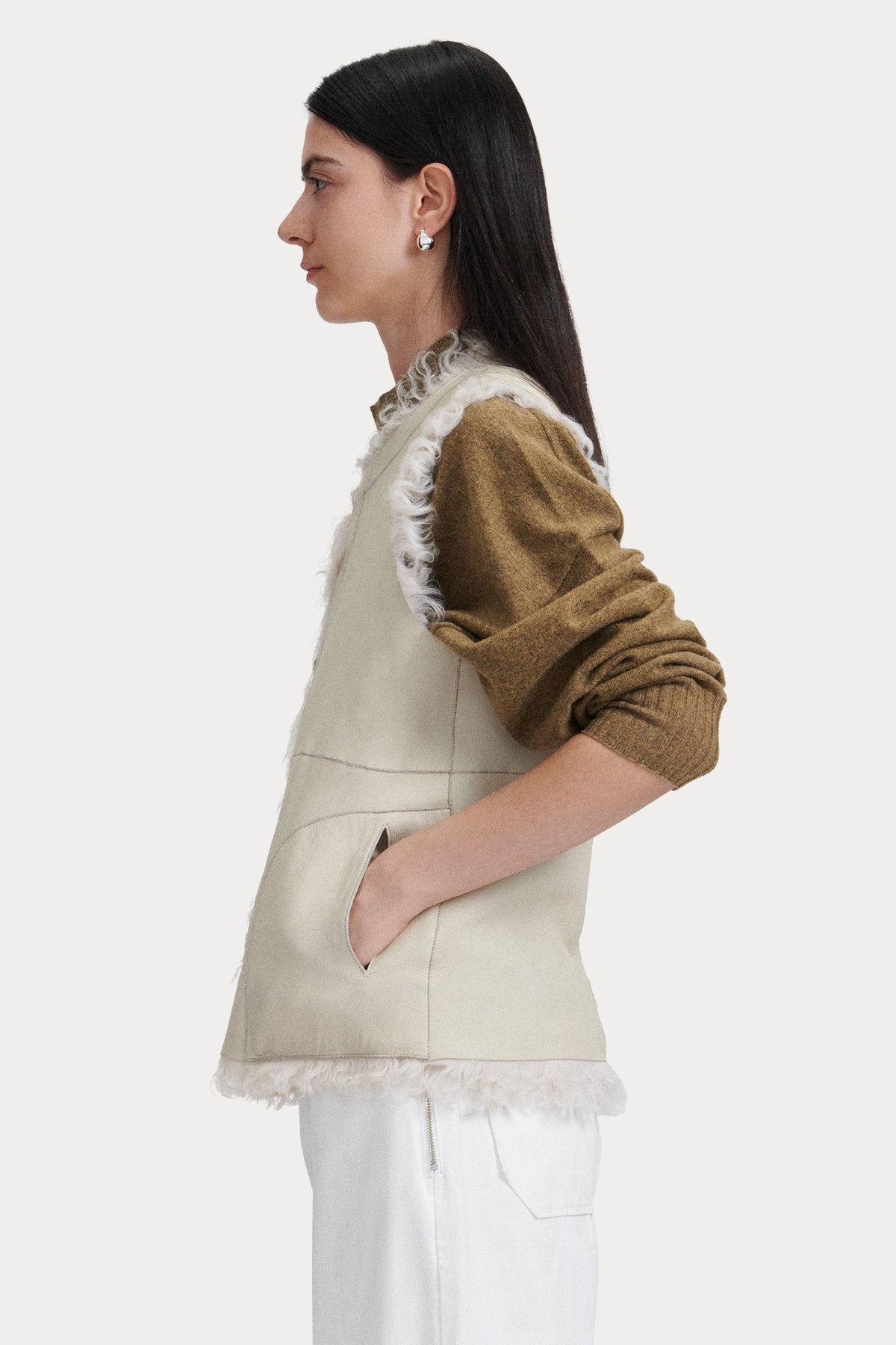 Elias Vest Grey - Rachel Comey