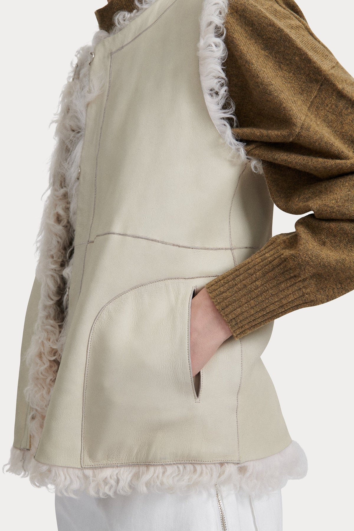 Elias Vest Grey - Rachel Comey