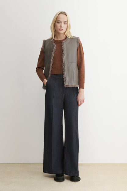 Elias Vest Grey - Rachel Comey