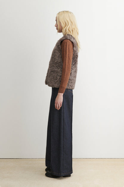 Elias Vest Grey - Rachel Comey