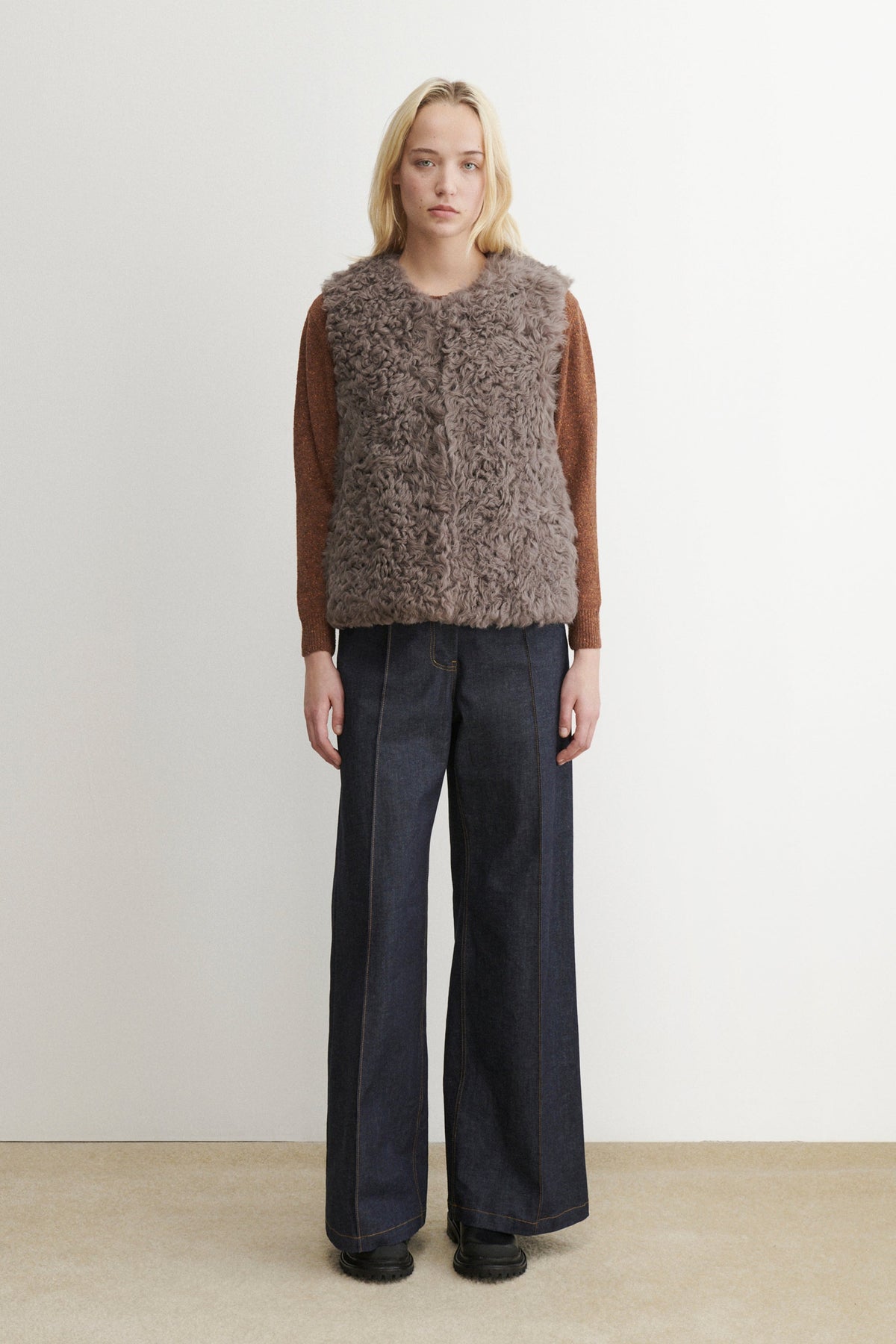 Elias Vest Grey - Rachel Comey