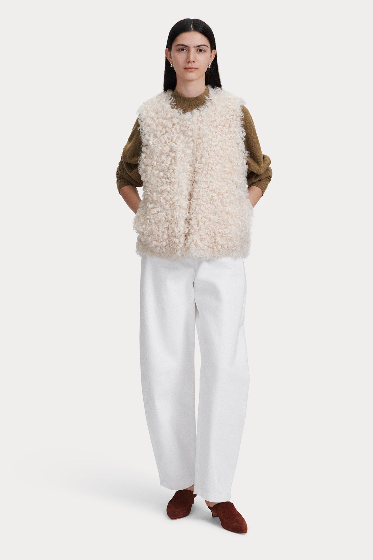 Elias Vest Grey - Rachel Comey