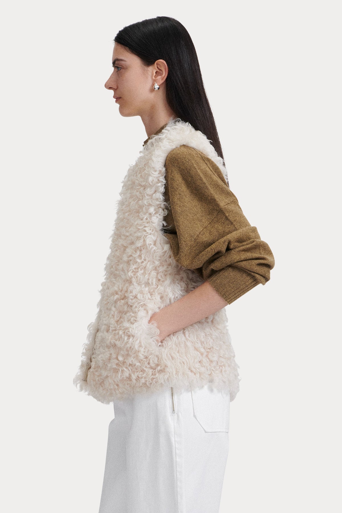 Elias Vest Grey - Rachel Comey