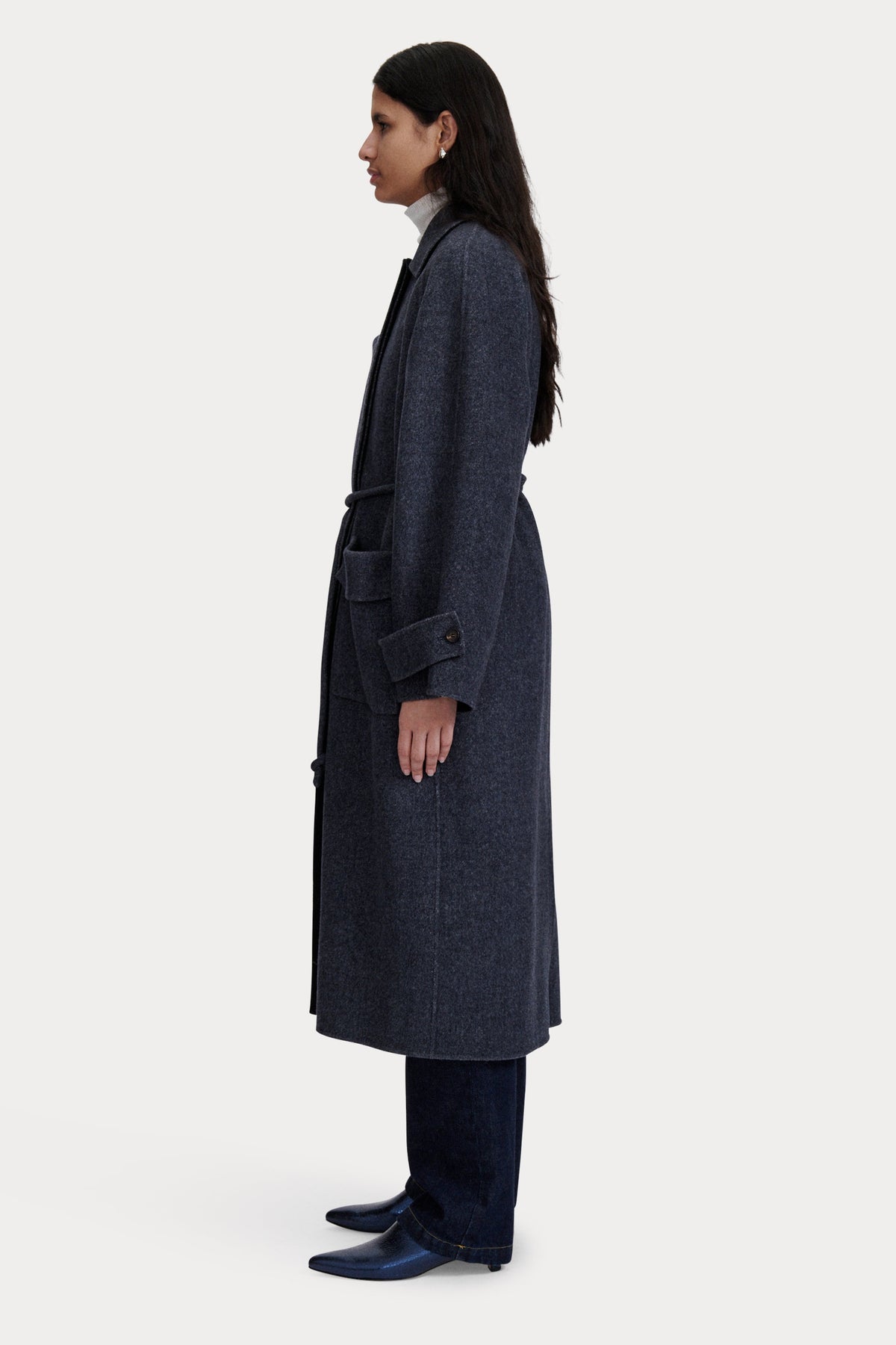 Alves Trench Black\/Grey - Rachel Comey
