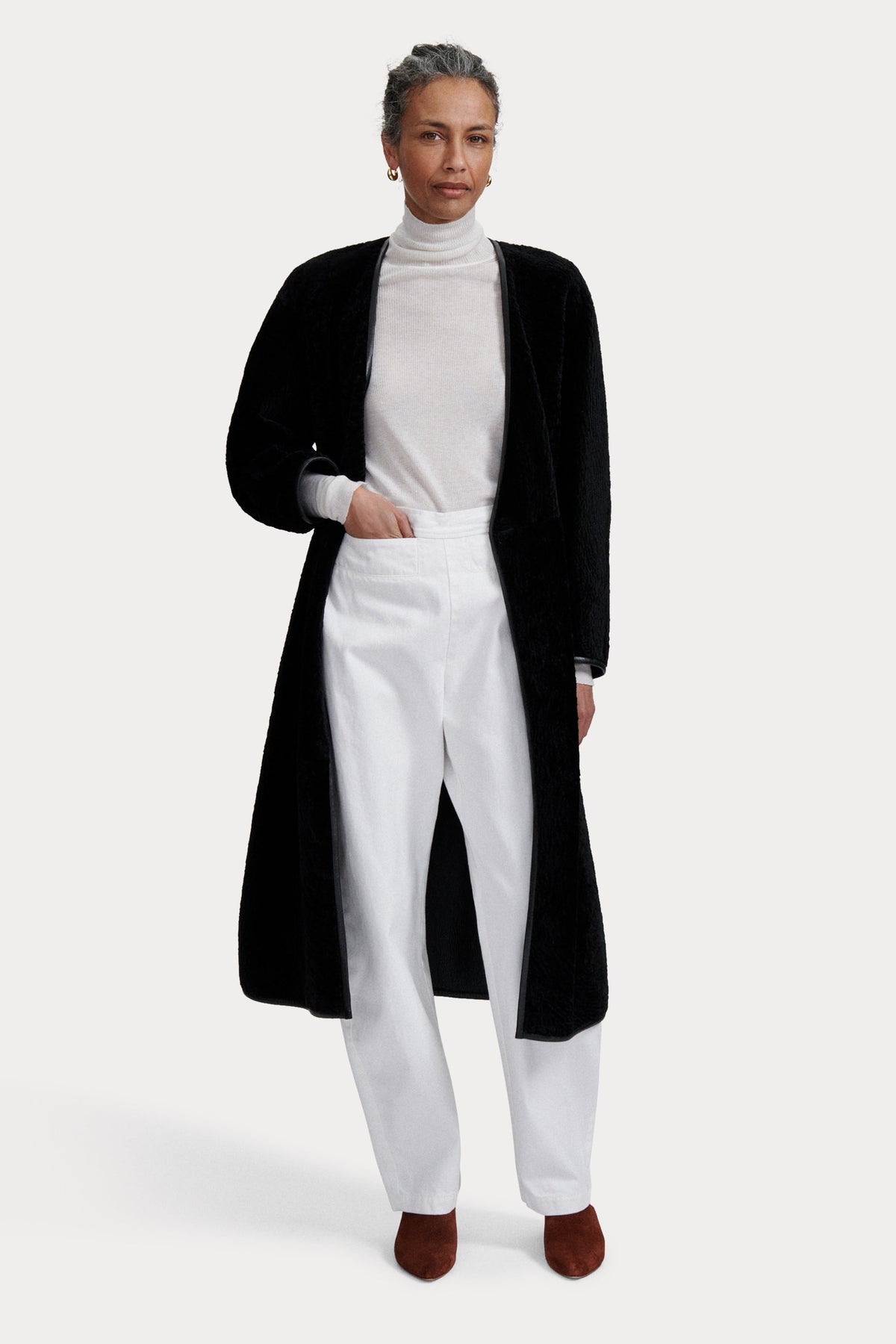 Vanelli Coat Black - Rachel Comey