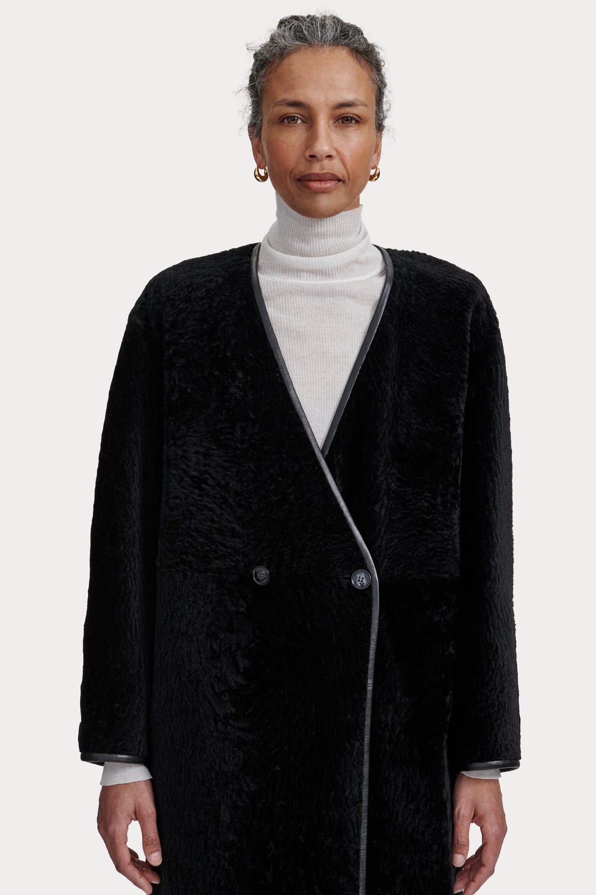 Vanelli Coat Black - Rachel Comey