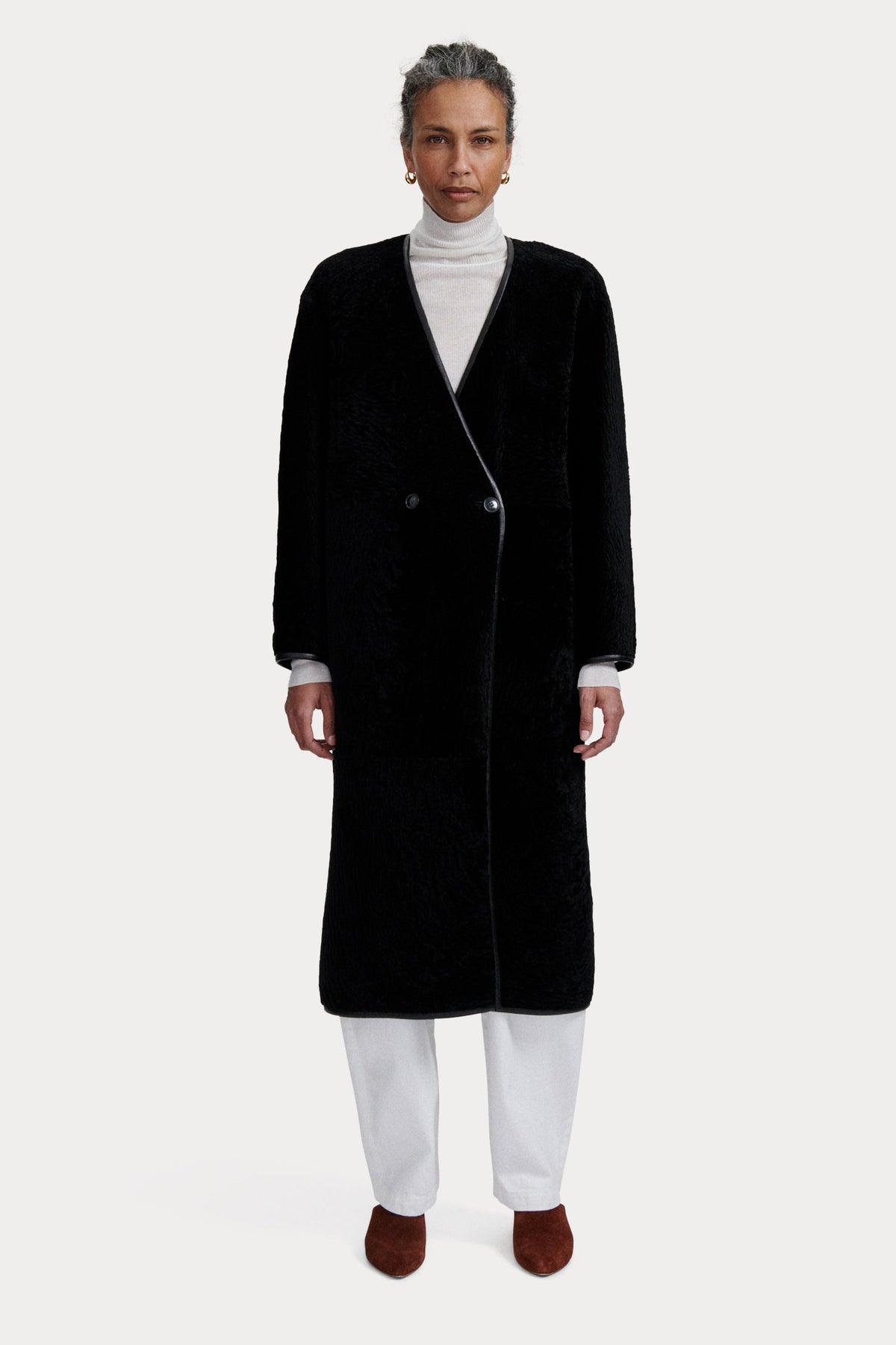 Vanelli Coat Black - Rachel Comey