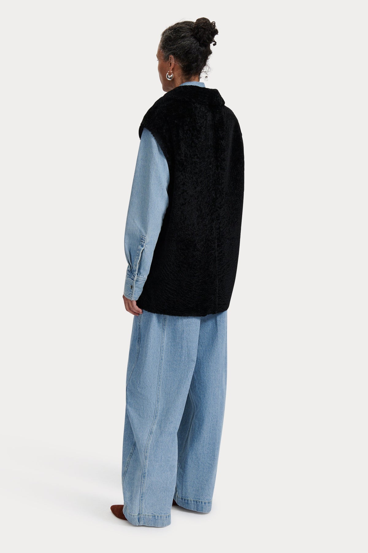 Milton Vest Black - Rachel Comey