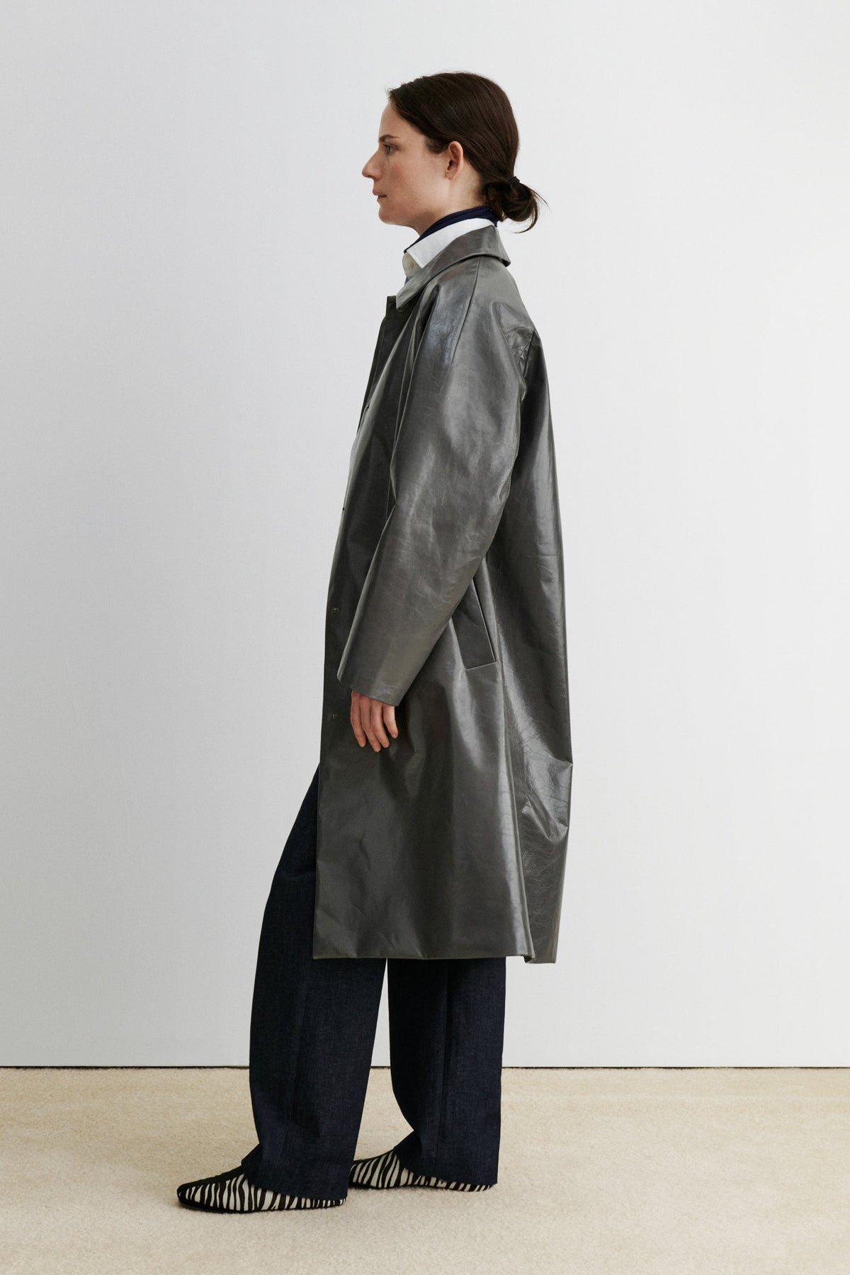 Heartbreaker Coat Grey - Rachel Comey