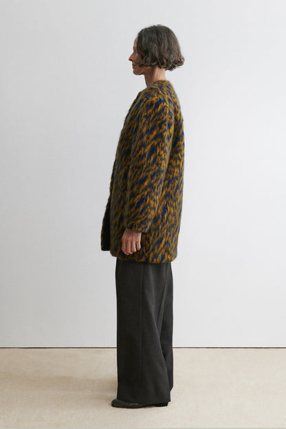 Cosum Coat Blue Ochre - Rachel Comey