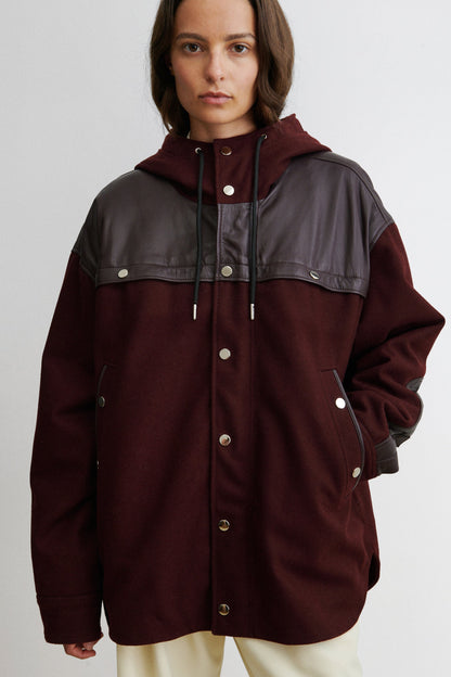 Varek Coat Auburn - Rachel Comey