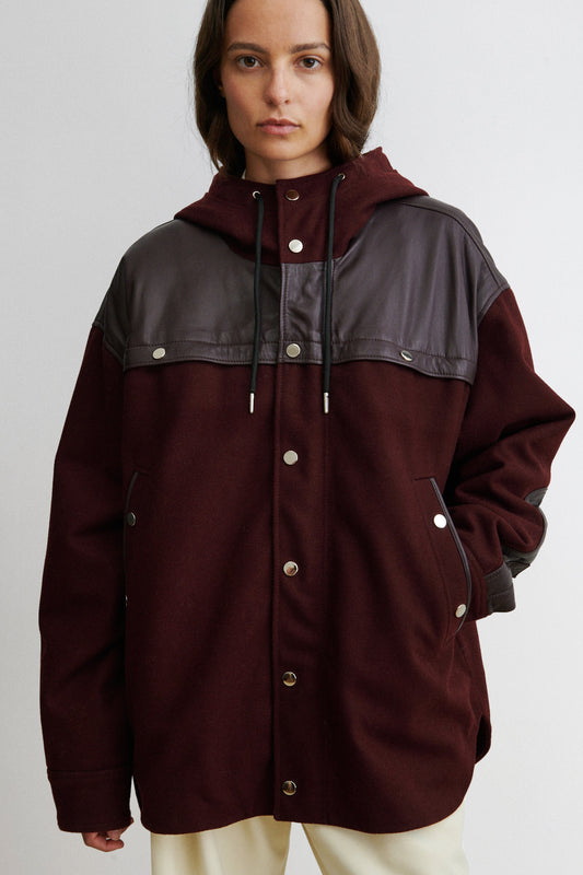 Varek Coat Auburn - Rachel Comey