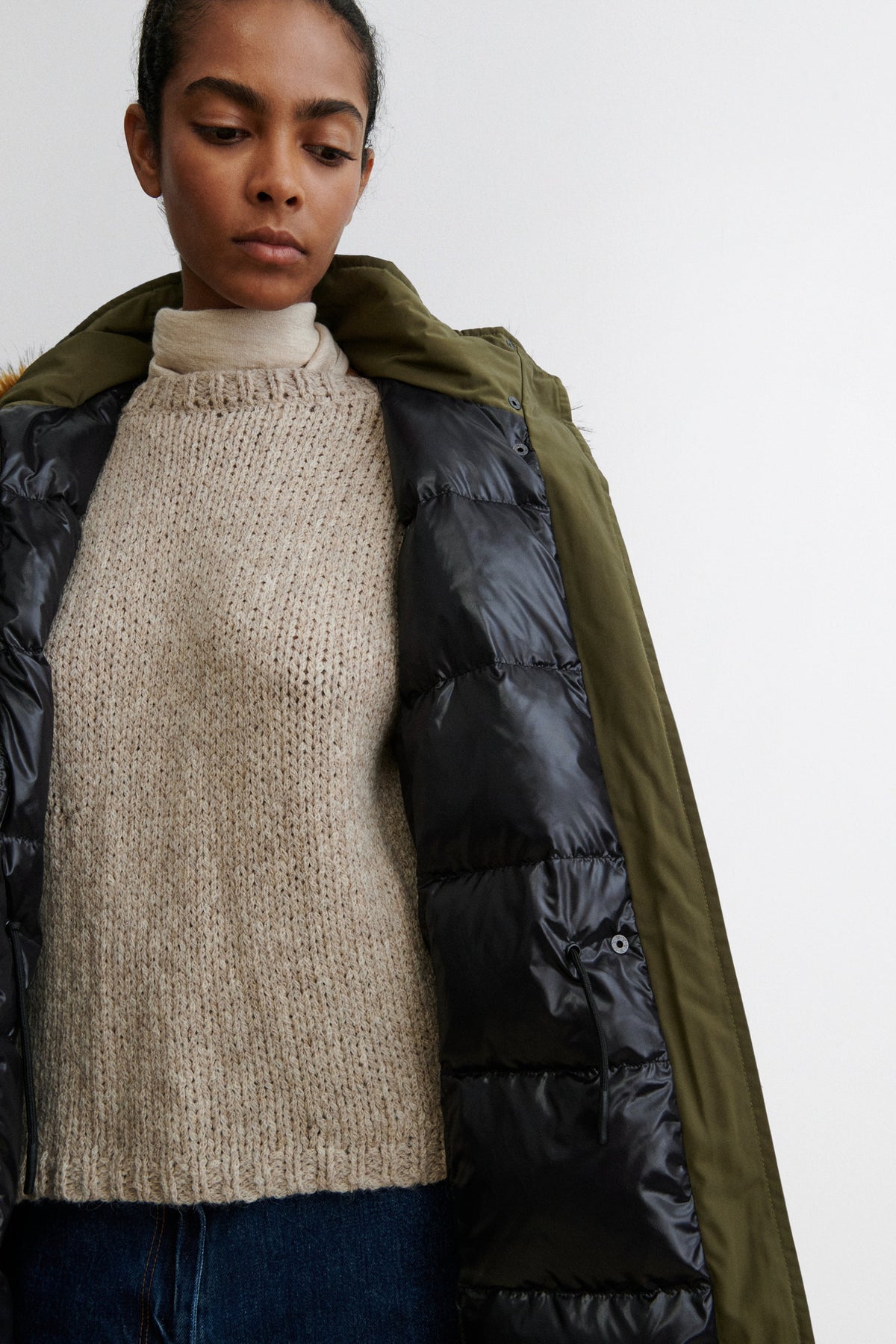 Thyra Coat Olive - Rachel Comey