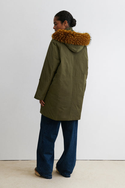 Thyra Coat Olive - Rachel Comey