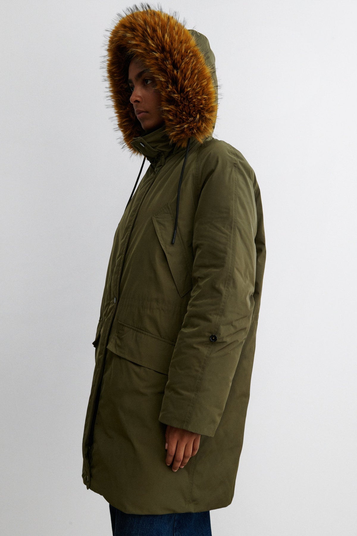 Thyra Coat Olive - Rachel Comey