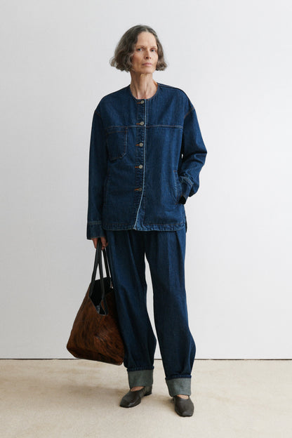 Delaney Jacket Muddy Indigo - Rachel Comey