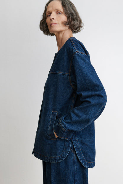 Delaney Jacket Muddy Indigo - Rachel Comey