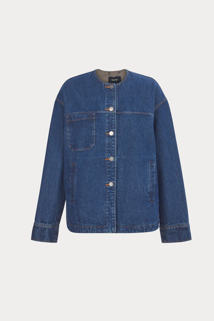 Delaney Jacket Muddy Indigo - Rachel Comey