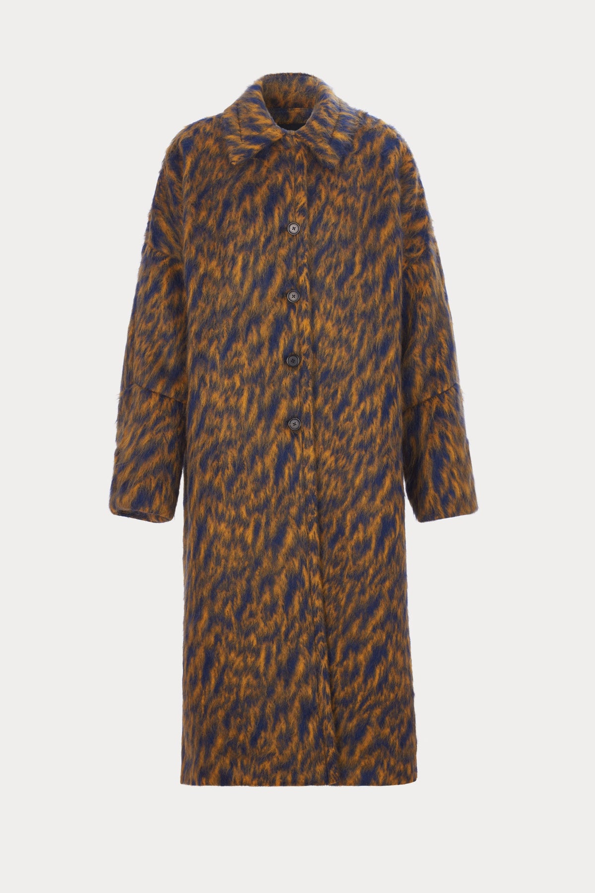 Loyle Coat Blue Ochre - Rachel Comey